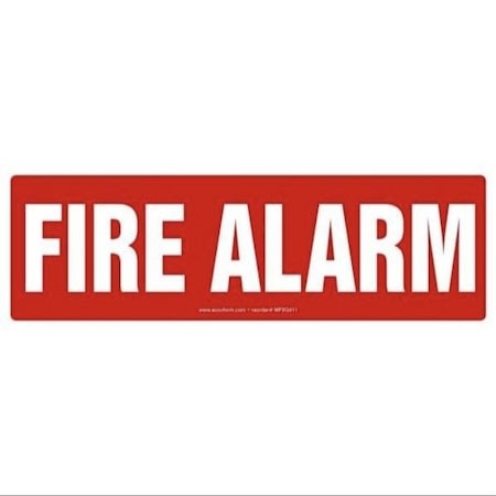 Accuform FIRE Safety Sign 7 in x 10 in MFXG406XL MFXG406XL